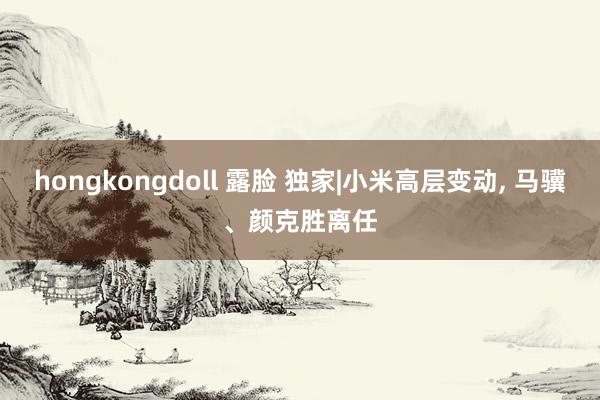 hongkongdoll 露脸 独家|小米高层变动， 马骥、颜克胜离任