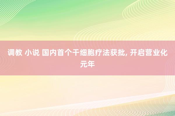 调教 小说 国内首个干细胞疗法获批， 开启营业化元年